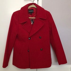 Express red coat